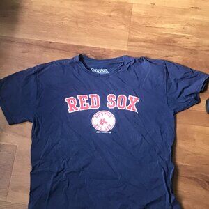 90s Vintage Boston Red Sucks T- Shirt by stitches X large